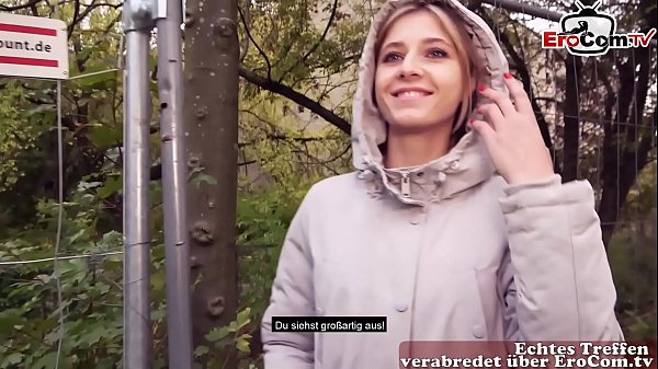 EroCom Date - German public pick up and outdoor fuck casting pov