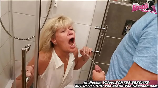 German mature housewife fucks young cock and gets caught by husband