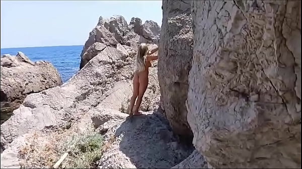 German mom naked on the beach.
