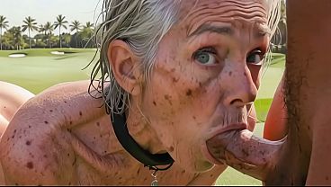 Homeless found on golf course gangbanged - AI Interactive Video