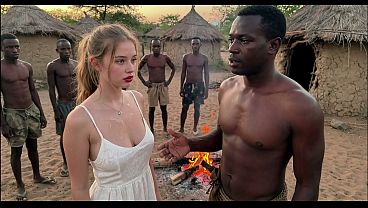 Innocent Tourist Travels Through Africa and Gets Happily Fucked by a Tribe of Huge BBCs – ANAL VAGINAL – BLACK COCKS (AI)