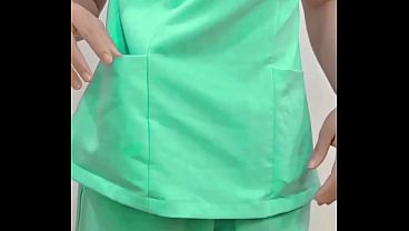 Pin that hot nurse down on the bed and fuck her hard - Nàng Hộ lí lồn xinh